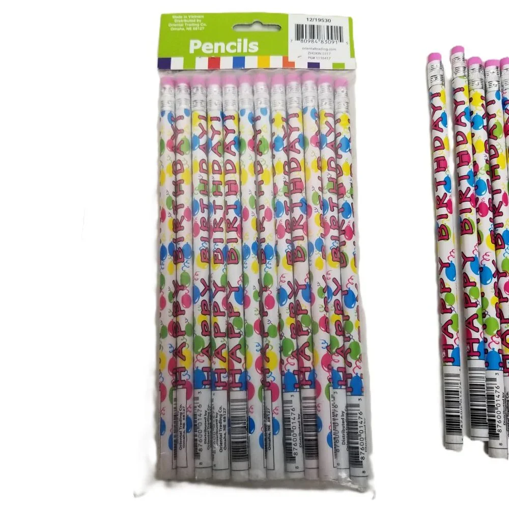Happy Birthday Pencils 20 Count Balloons Party Favors Teacher Rewards School